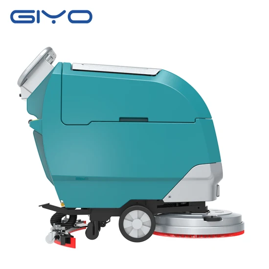 Small Electric Floor Washing Auto Scrubber Tile Cleaning Equipment for Airport Supermarket
